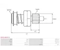 AS-PL Volnobn pevod startru APL SD0124(BOSCH), SD0124(BOSCH)