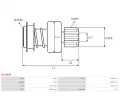 AS-PL Volnobn pevod startru APL SD1063P, SD1063P