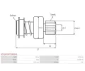 AS-PL Volnob�n� p�evod start�ru APL SD5187(MITSUBISHI), SD5187(MITSUBISHI)