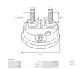 AS-PL Krytka, relé startéru APL SP4008S, SP4008S