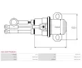 AS-PL Elektromagnetick spna startru APL SS5120(MITSUBISHI), SS5120(MITSUBISHI)