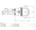 AS-PL Elektromagnetick� sp�na� start�ru APL SS5169S, SS5169S