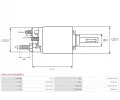 AS-PL Elektromagnetick spna startru APL SS5311(MITSUBISHI), SS5311(MITSUBISHI)