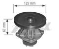 Vodn� �erpadlo, chlazen� motoru&nbsp;AIRTEX&nbsp;&dash;&nbsp;ART 1504