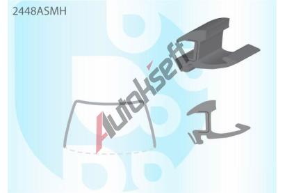 PILKINGTON Bauset �eln�ho okna - horn� + bo�n� li�ty AS 2448ASMH, 2448ASMH