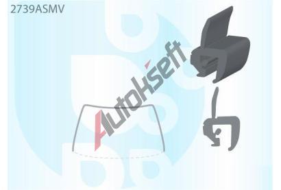 PILKINGTON Bauset (lita) elnho okna AS 2739ASMV, 2739ASMV