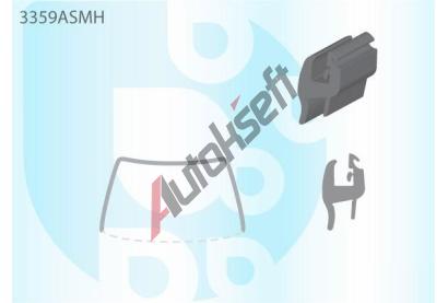 PILKINGTON Bauset elnho skla AS 3359ASMH, 3359ASMH