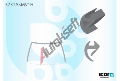PILKINGTON Bauset (lita) elnho okna AS 3731ASMV1H, 3731ASMV1H