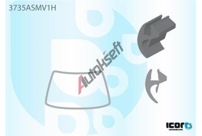 PILKINGTON Bauset (li�ta) �eln�ho skla [98-] AS 3735ASMV1H, 3735ASMV1H