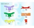 Pdrn klips instalace skel PILKINGTON ‐ AS 3941AKCH