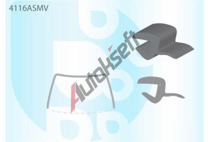 PILKINGTON Bauset (lita) elnho okna AS 4116ASMV, 4116ASMV