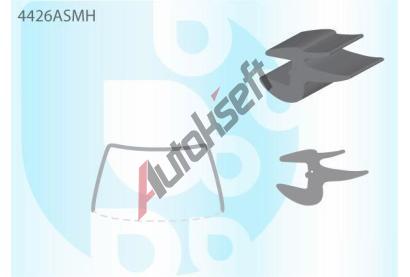 PILKINGTON Bauset (lita) elnho okna AS 4426ASMH, 4426ASMH