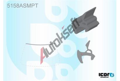 PILKINGTON Vrchn bauset (lita) elnho okna AS 5158ASMPT, 5158ASMPT