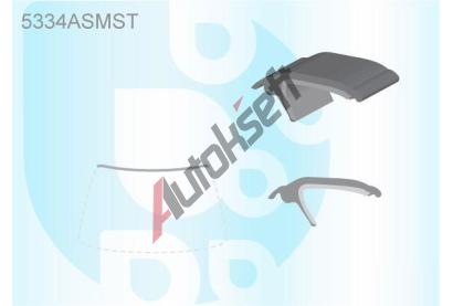 PILKINGTON Vrchn bauset (lita) elnho okna AS 5334ASMST, 5334ASMST