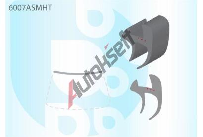 PILKINGTON Bauset elnho okna - horn lita - 3/5dv. AS 6007ASMHT, 6007ASMHT