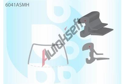 PILKINGTON Bauset (lita) - elnho okna AS 6041ASMH, 6041ASMH