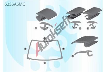 PILKINGTON Bauset (lita) elnho okna AS 6256ASMC, 6256ASMC