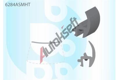 PILKINGTON Vrchn bauset (lita) elnho okna AS 6284ASMHT, 6284ASMHT