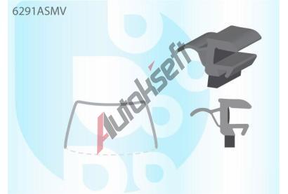 PILKINGTON Bauset (lita) elnho okna AS 6291ASMV, 6291ASMV