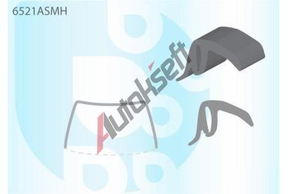 PILKINGTON Bauset (lita) elnho okna AS 6521ASMH, 6521ASMH