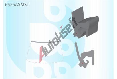 PILKINGTON Vrchn bauset (lita) - elnho okna AS 6525ASMST, 6525ASMST