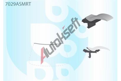 PILKINGTON Vrchn� bauset (li�ta) �eln�ho okna AS 7029ASMRT, 7029ASMRT