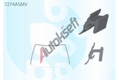 PILKINGTON Bauset elnho skla AS 7274ASMV, 7274ASMV