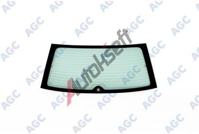 PILKINGTON Zadn� sklo - zelen� - vyh��van� - hatchback AS 7808BGSHW, 7808BGSHW