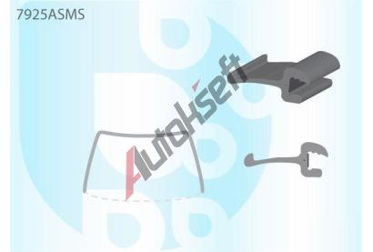 PILKINGTON Bauset (lita) elnho okna AS 7925ASMS, 7925ASMS