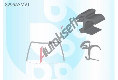 PILKINGTON Vrchn� bauset (li�ta) �eln�ho okna AS 8295ASMVT, 8295ASMVT