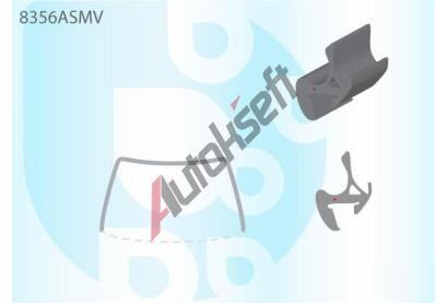 PILKINGTON Bauset elnho okna [04-] AS 8356ASMV, 8356ASMV