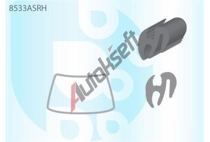 PILKINGTON Gumové těsnění čelního okna AS 8533ASRH, 8533ASRH  PILKINGTON Gumové těsnění čelního okna AS 8533ASRH, 8533ASRH