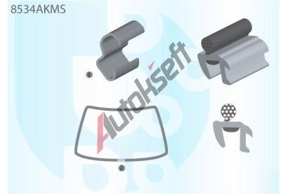 PILKINGTON Bauset (lita) elnho okna AS 8534AKMS, 8534AKMS