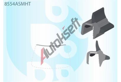 PILKINGTON Vrchní bauset (lišta) čelního okna AS 8554ASMHT, 8554ASMHT PILKINGTON Vrchní bauset (lišta) čelního okna AS 8554ASMHT, 8554ASMHT