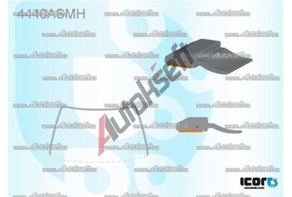 PILKINGTON bauset čelního skla AS 4440ASMH, 4440ASMH PILKINGTON bauset čelního skla AS 4440ASMH, 4440ASMH