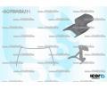 Tsnn pednho skla PILKINGTON ‐ AS 6076ASMH