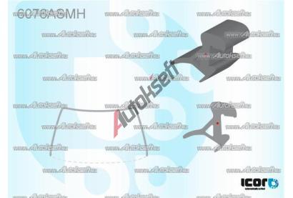 PILKINGTON bauset �eln�ho skla AS 6076ASMH, 6076ASMH