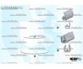 Tsnn pednho skla PILKINGTON ‐ AS 6290AKMH
