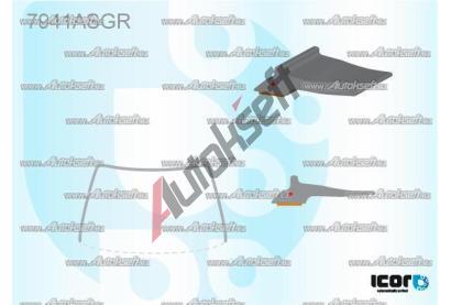 PILKINGTON bauset elnho skla AS 7941ASGR, 63232SG010