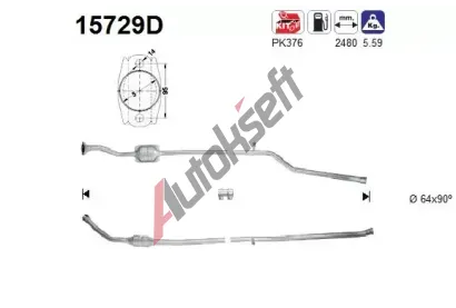 AS Katalyz�tor ASA 15729D, 15729D