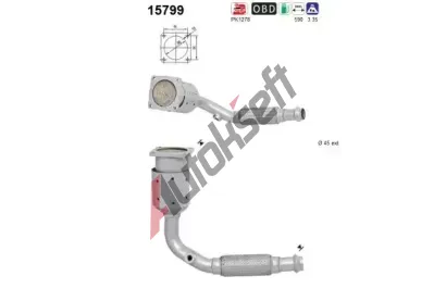 AS Katalyzátor ASA 15799, 15799 AS Katalyzátor ASA 15799, 15799