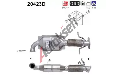 AS Katalyztor ASA 20423D, 20423D