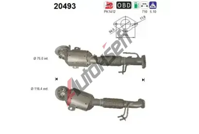 AS Katalyzátor ASA 20493, 20493  AS Katalyzátor ASA 20493, 20493