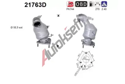 AS Katalyztor ASA 21763D, 21763D