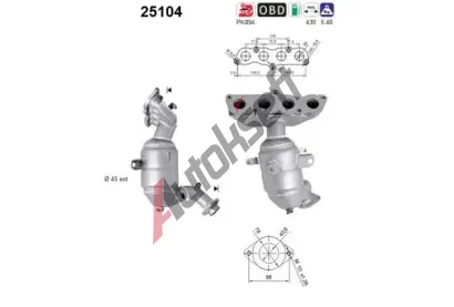AS Katalyz�tor ASA 25104, 25104