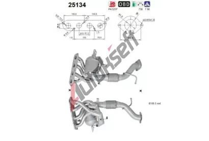 AS Katalyz�tor ASA 25134, 25134