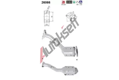 AS Katalyzátor ASA 26066, 26066 AS Katalyzátor ASA 26066, 26066