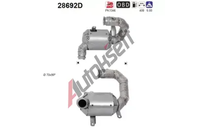 AS Katalyztor ASA 28692D, 28692D