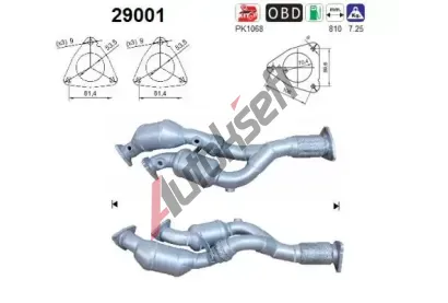 AS Katalyzátor ASA 29001, 29001 AS Katalyzátor ASA 29001, 29001