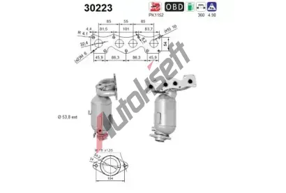 AS Katalyztor ASA 30223, 30223